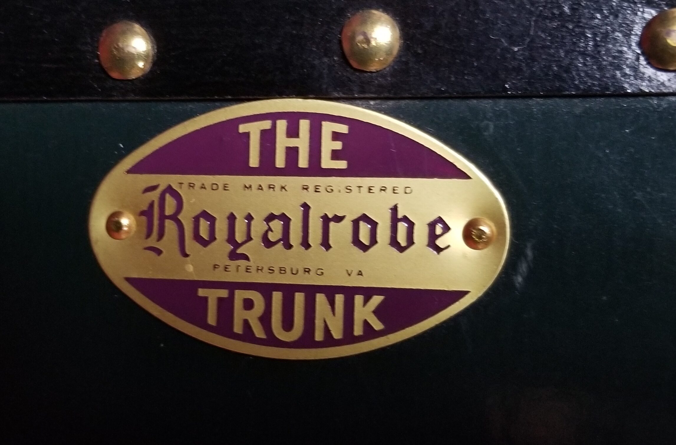 Antique Steamer Wardrobe Trunk By Royal Robe #48190