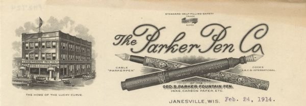 1914-Parker-Pen-Leterhead