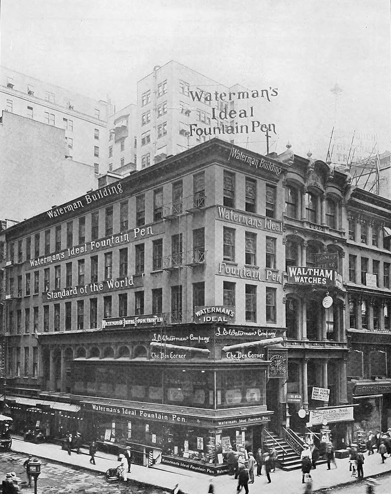 800px-Waterman_Fountain_Pen_Company_building_New_York